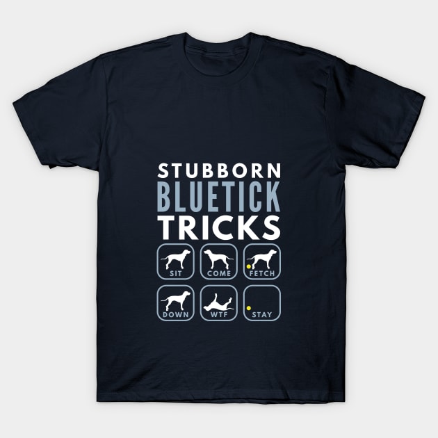 Stubborn Coonhound Tricks - Dog Training T-Shirt by DoggyStyles